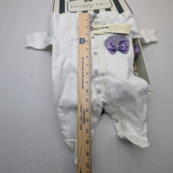NWT Itty Pitty Toes  Set Angel Wings Jewels Set (Purple) - Picture 15 of 16